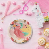 パラダイスの熱帯性鳴鳥 ペーパープレート (パーティー)