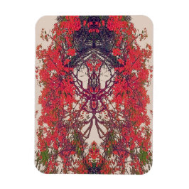 パラダイスの赤い鳥 マグネット