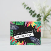 パラダイスの魅力の法則の存在肯定 ポストカード (スタンド正面)