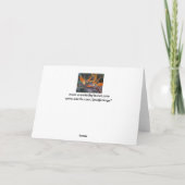 パラダイスの鳥と60周年記念カード カード (裏面)