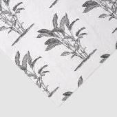 パラダイスの鳥の植物のデコパージュ 薄葉紙 (詳細)