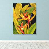 パラダイスの鳥 キャンバスプリント (インサイチュ (ウッドフロア))