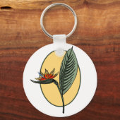 パラダイスの鳥 キーホルダー (正面)