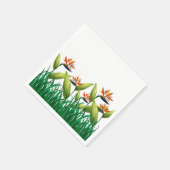 パラダイスの鳥 スタンダードカクテルナプキン (角)