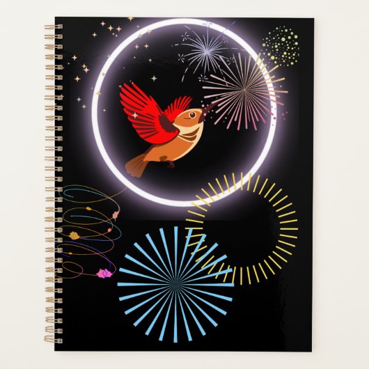 パラダイスの鳥 プランナー手帳 (正面)