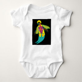 パラダイスの鳥 ベビーボディスーツ