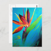 パラダイスの鳥 ポストカード (正面/裏面)