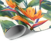 パラダイスの鳥 ラッピングペーパー (ロールコーナー)