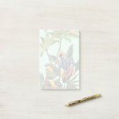 パラダイスの鳥-大きな鳥 ポストイット (デスク上)