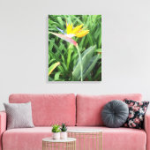 パラダイスの鳥(Strelitzia) キャンバスプリント (インサイチュ (リビング))