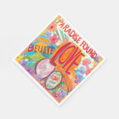 パラダイスは信仰、行動、愛のデザインを見つけた スタンダードランチョンナプキン (角)