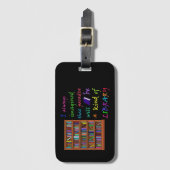 パラダイスは図書館の一種 ラゲッジタグ (正面縦)