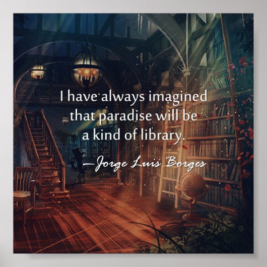 パラダイスは図書館ポスターの一種 ポスター (正面)
