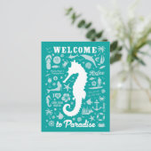 パラダイスへようこそ ポストカード (スタンド正面)