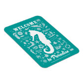 パラダイスへようこそ マグネット (右側)