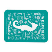 パラダイスへようこそ マグネット (横)