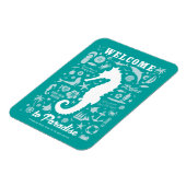 パラダイスへようこそ マグネット (左側)