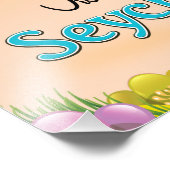 パラダイスを訪れろ！セーシェル旅行ポスター フォトプリント            (角)