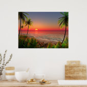 パラダイスアイランドポスター ポスター (キッチン)