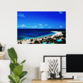 パラダイスアイランド，アトランティス ポスター (ホームオフィス)