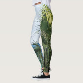 パラダイスカリブのパーム#1 #tropical #ocean #wall レギンス (左)