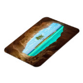 パラダイスカリブの マグネット (左側)