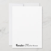 パラダイスカード シーズンカード (裏面)