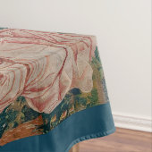 パラダイスガーデンのハッピーライフ中世タペストリー テーブルクロス (インサイチュ)