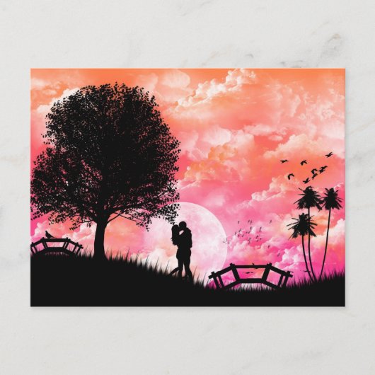 パラダイスキスはがき ポストカード (正面)