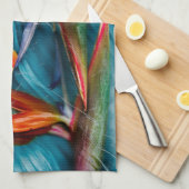 パラダイスキッチンタオルの道化魚 キッチンタオル (四つ折り)