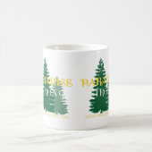 パラダイスキャンプファイアーカリフォルニアストロングヴィンテージ コーヒーマグカップ (中央)