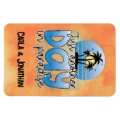 パラダイスクルーズドアマグネットでちょうど別の日 マグネット (横)