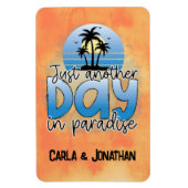 パラダイスクルーズドアマグネットでちょうど別の日 マグネット (縦)