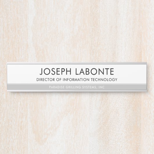 パラダイスグリルカスタムズウォールネームプレート サインプレート (正面)