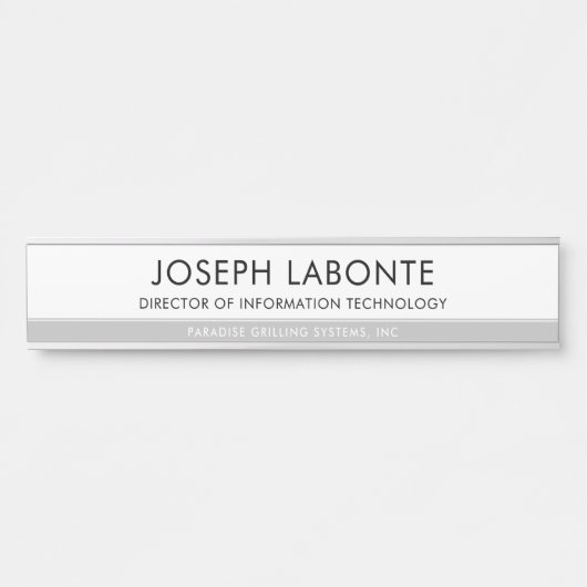 パラダイスグリルカスタムズウォールネームプレート サインプレート (正面)