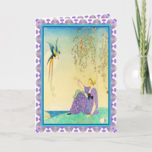 パラダイスグリーティングカード カード (正面)