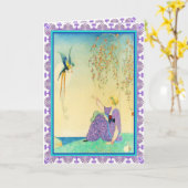 パラダイスグリーティングカード カード (黄色い花)