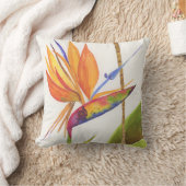 パラダイスコットンピローの鳥 クッション (ブランケット)