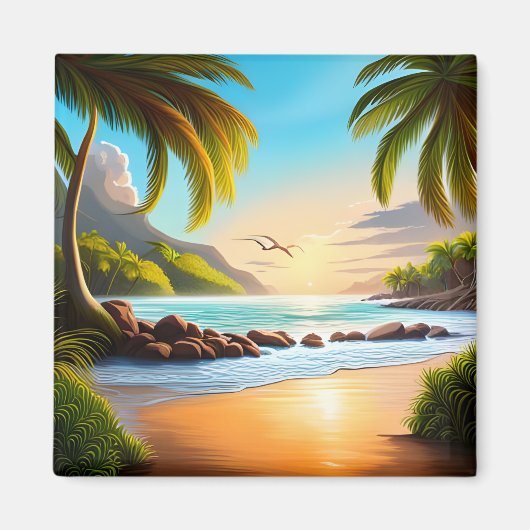 パラダイスコーブ マグネット (正面)