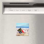 「パラダイスサウスアフリカ」 JTG Art Magnet マグネット (インサイチュ (食洗機))