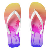 パラダイスサンセットパームズビーチサンダル ビーチサンダル (フットベッド)