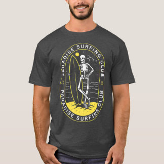 パラダイスサーフィンクラブスケルトン Tシャツ