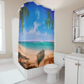 パラダイスシャワーカーテン シャワーカーテン (インサイチュ)