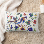 パラダイスジャコフェイクビーン刺繍枕 ランバークッション (ブランケット)