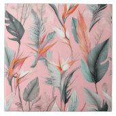 パラダイスセラミックタイルの鳥 タイル (正面)