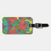 パラダイストロピカルジャングルの鳥 ラゲッジタグ (正面横)