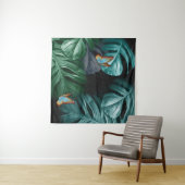 パラダイストロピカルターコイズスプラッシュ タペストリー (インサイチュ(横))