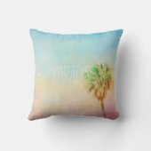 パラダイストロピカルパーム引用文カスタム クッション (裏面)