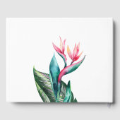 パラダイストロピカル結婚の鳥 ゲストブック (裏面)