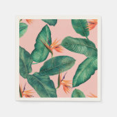 パラダイスナプキンの鳥 スタンダードカクテルナプキン (正面)